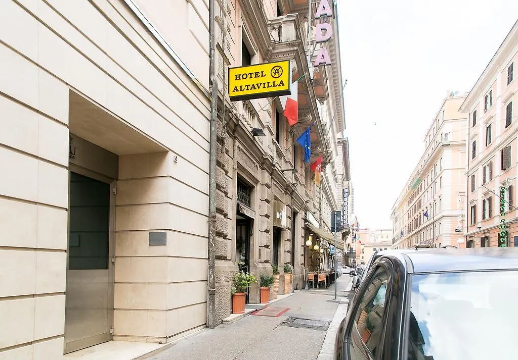Hotel Altavilla 9 Řím Itálie